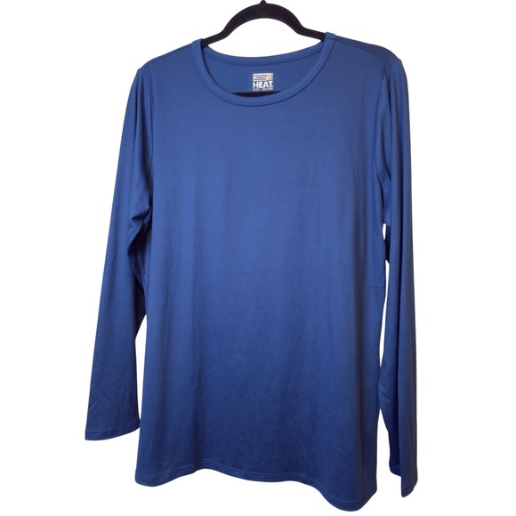 32 DEGREES HEAT Set/15 Long Sleeve Thermal Top Base Layer Top Various Colors 2X - Picture 6 of 12